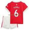 Original Trikotsatz Manchester United Pogba 6 Heimtrikot 2021-22 Für Kinder